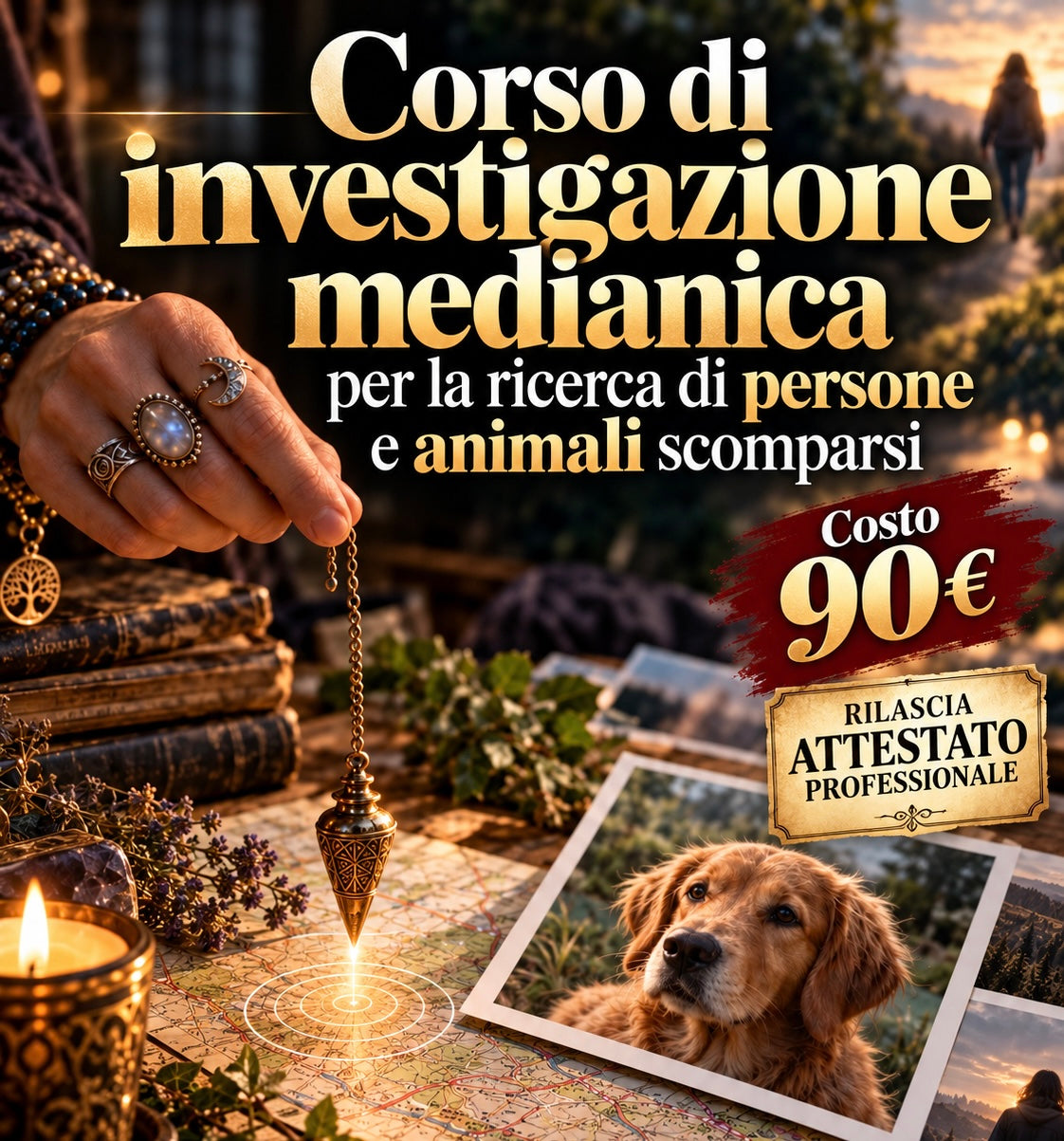 🔎CORSO DI INVESTIGAZIONE MEDIANICA