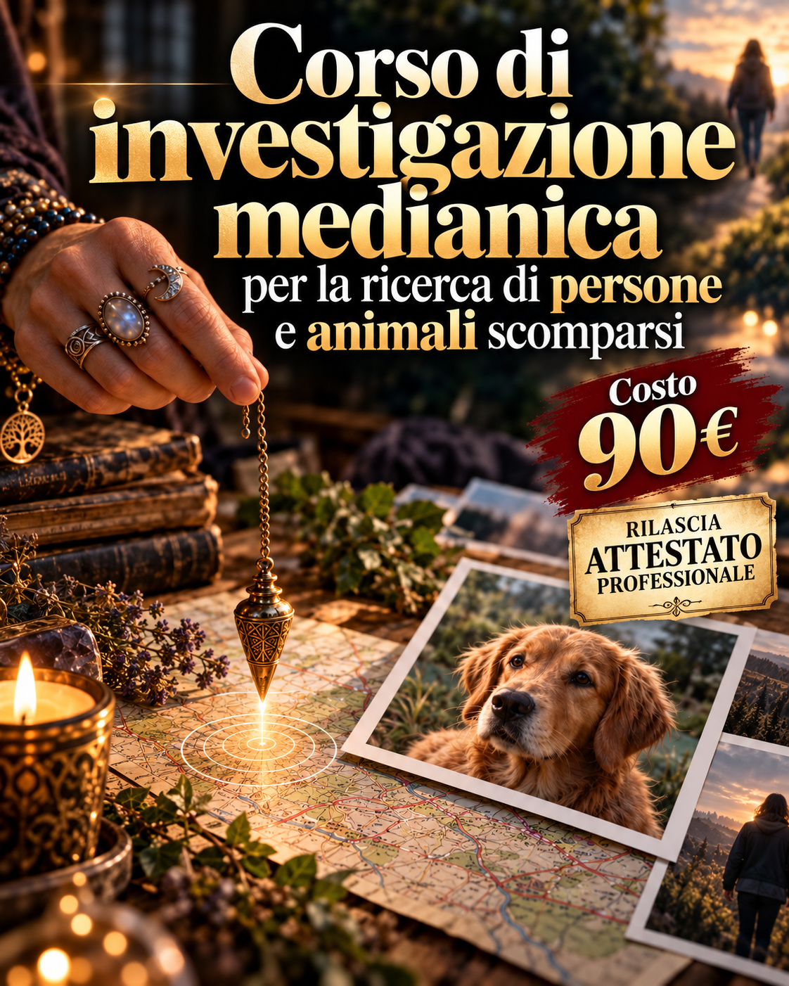 🔎CORSO DI INVESTIGAZIONE MEDIANICA