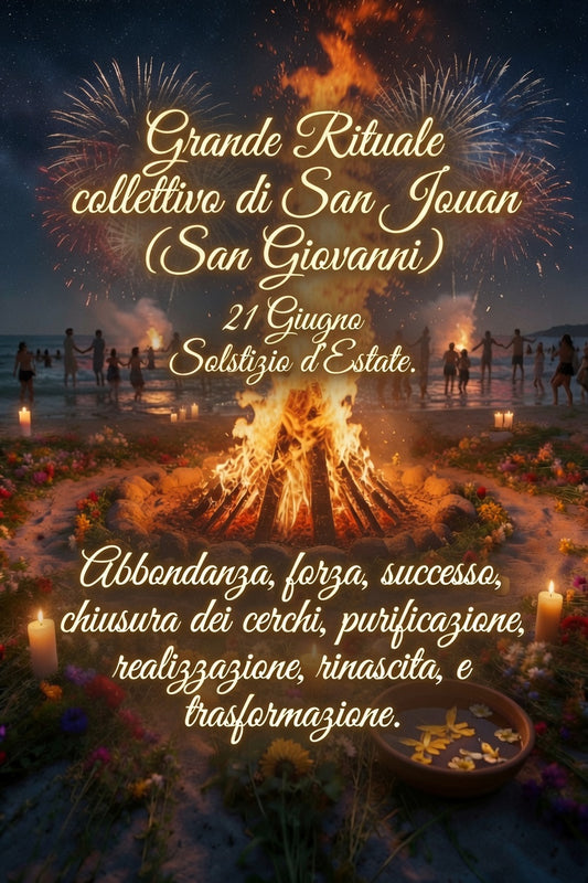 Rituale solstizio d’estate • Rituale San Giovanni • Rituale Rinascita