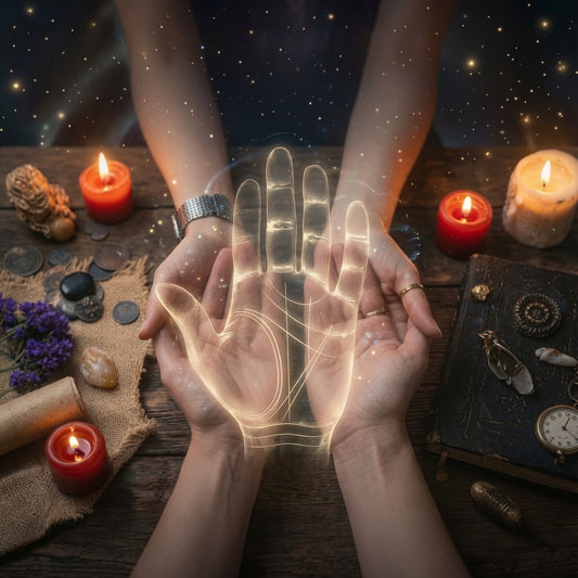 Lettura della mano online Chiromanzia e lettura del futuro in canalizzazione