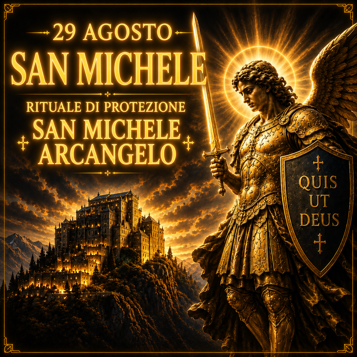 RITUALE DI PROTEZIONE DI SAN MICHELE ARCANGELO
